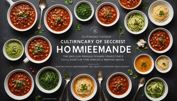 Secrets culinaires des grands chefs pour réussir vos sauces maison