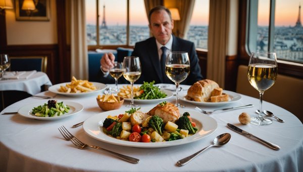 Dégustez une cuisine raffinée lors d'une croisière à paris